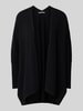 (The Mercer) N.Y. Kaschmircardigan mit offener Vorderseite Black