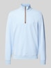 Polo Ralph Lauren Sweatshirt met korte ritssluiting Blauw