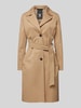 Fuchs Schmitt Trenchcoat met strikceintuur Camel