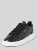 Copenhagen Ledersneaker mit Label-Print Black