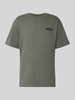 ONLY & SONS Oversized t-shirt z czystej bawełny model 'PEANUTS' Ciemnoszary