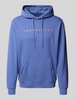 Tommy Jeans Regular fit hoodie van katoenmix Blauw