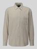 BOSS Orange Regular Fit Freizeithemd aus reiner Baumwolle Modell 'Relegant' Beige