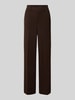 s.Oliver RED LABEL Weite Hose mit Viskose-Anteil Dunkelbraun