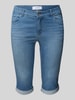 Angels Slim Fit Caprijeans im 5-Pocket-Design Hellblau