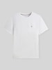 Tommy Hilfiger Regular Fit T-Shirt aus reiner Baumwolle Weiss