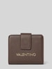 VALENTINO BAGS Portemonnee in leerlook, model 'ALEXIA' Donkerbruin