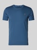 Polo Ralph Lauren T-Shirt mit Logo-Stitching Rauchblau