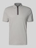 Tommy Hilfiger Regular fit poloshirt van puur katoen Lichtgrijs