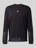 HUGO Sweatshirt mit Label-Badge Modell 'Dabyuno' Black