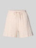 Jake*s Casual Pyjama-Shorts mit elastischem Bund Hellrosa
