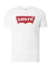 Levi's® T-shirt z bawełny z nadrukiem z logo  Biały
