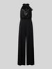 Swing Regular fit jumpsuit met pailletten Zwart