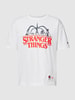 CHAMPION T-Shirt mit Print - Champion x Stranger Things Weiß