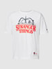 CHAMPION T-Shirt mit Print - Champion x Stranger Things Weiss