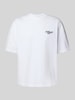 Carhartt Work In Progress T-shirt z prążkowanym okrągłym dekoltem Biały