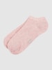 camano Sneakersocken aus Viskosemischung im 2er-Pack Rose Melange