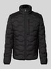 Tom Tailor Regular Fit Steppjacke mit Stehkragen Black