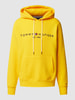 Tommy Hilfiger Hoodie mit Label-Stitching Modell 'PRIMARY' Gelb