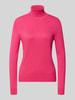 Christian Berg Woman Longsleeve mit Rollkragen Fuchsia