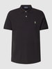 Polo Ralph Lauren Poloshirt mit Label-Stitching Schwarz