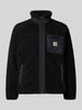 Carhartt Work In Progress Sherpa Jacket mit Stehkragen Modell 'PRENTIS' Black