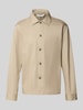 SELECTED HOMME Regular Fit Hemdjacke aus reiner Baumwolle Modell 'TATE' Offwhite