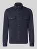 MCNEAL Overshirt mit Knopfleiste Dunkelblau