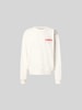 Marni Sweatshirt mit Label-Detail Offwhite