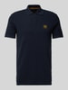 PME Legend Regular Fit Poloshirt mit Label-Badge Marine