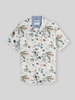 Tom Tailor Regular Fit Freizeithemd aus reiner Viskose Offwhite