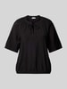 s.Oliver RED LABEL Relaxed Fit Blusenshirt aus Viskose-Mix Black