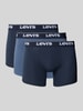 Levi's® Boxershort met band met label in een set van 3 stuks Donkerblauw