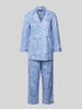 Lauren Ralph Lauren Pyjama mit Streifenmuster Blau