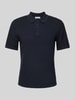 Jack & Jones Regular Fit Poloshirt aus Baumwoll-Mix Modell 'GEORGE' Marine