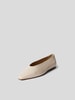 Aeyde Ballerinas aus Leder Ecru