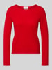 Christian Berg Woman Regular Fit Strickpullover aus reinem Kaschmir Rot