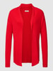 Esprit Gebreid jack met effen design en losse pasvorm Rood