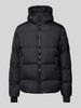 CARS JEANS Steppjacke mit Kapuze Modell 'YOZAM' Black