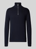 SELECTED HOMME Regular fit schipperstrui van puur katoen, model 'DANE' Donkerblauw