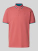 s.Oliver RED LABEL Regular Fit Poloshirt aus Baumwoll-Mix Altrosa