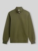 Tommy Hilfiger troyer w kroju regular fit z mieszanki bawełny Oliwkowy