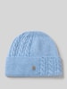 Tommy Hilfiger Beanie mit Woll- und Alpaka-Anteil Blau