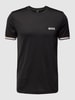 BOSS Green T-Shirt mit Label-Print Black
