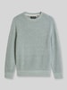 Marc O'Polo Sweter o kroju regular fit z mieszanki żywej wełny Miętowy