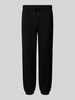 Guess Activewear Relaxed Fit Sweatpants mit Label-Print Modell 'EMIS' Black