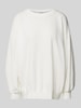 VILLA SOPHIE Oversized sweatshirt met ronde hals, model 'ESSENTIALS' Offwhite