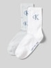 Calvin Klein Jeans Socken mit elastischem Rippenbündchen im 2er-Pack Hellblau