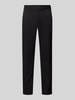 MCNEAL Slim fit stoffen broek met viscose Zwart