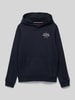 Tommy Hilfiger Teens Hoodie mit Label-Stitching Marine